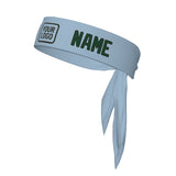 Custom Light Blue Green Headband