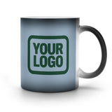 Custom Light Blue Green Magic Mug