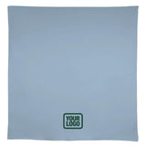 Custom Light Blue Olive Square Table Cloth