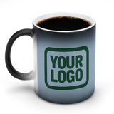 Custom Light Blue Green Magic Mug