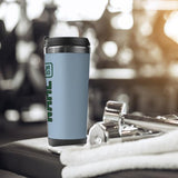 Custom Light Blue Green Stainless Steel Water Cup
