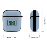 Custom Light Blue Green AirPods Case