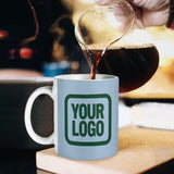 Custom Light Blue Green Mug