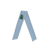 Custom Light Blue Emerald Green Headband