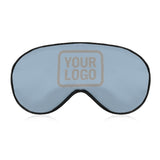 Custom Light Blue Gray Sleep Mask