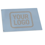 Custom Light Blue Gray Flag