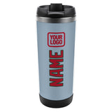 Custom Light Blue Red Stainless Steel Water Cup