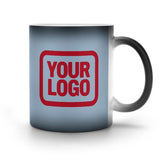 Custom Light Blue Red Magic Mug