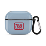 Custom Light Blue Red AirPods Case (3rd Generation)