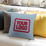 Custom Light Blue Red Pillowcase