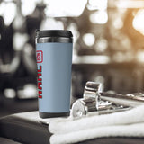 Custom Light Blue Red Stainless Steel Water Cup