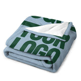 Custom Light Blue Green Blanket