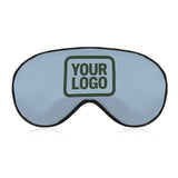 Custom Light Blue Dark Green Sleep Mask