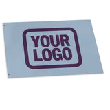 Custom Light Blue Purple Flag