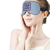 Custom Light Blue Purple Sleep Mask
