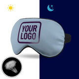 Custom Light Blue Purple Sleep Mask