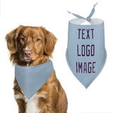 Custom Light Blue Purple Pet Scarf