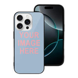 Custom Light Blue Light Pink Phone Case