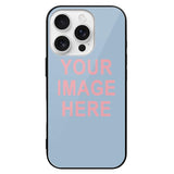 Custom Light Blue Light Pink Phone Case
