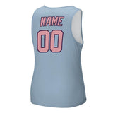 Custom Light Blue Light Pink Men's Tank Top