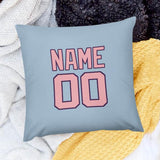 Custom Light Blue Light Pink Pillowcase