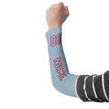 Custom Light Blue Light Pink Arm Sleeve