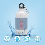 Custom Light Blue Light Pink Sports Bottle
