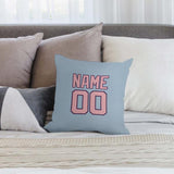 Custom Light Blue Light Pink Pillowcase