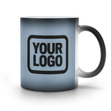 Custom Light Blue Black Magic Mug