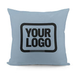 Custom Light Blue Black Pillowcase