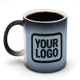 Custom Light Blue Black Magic Mug