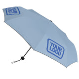 Custom Light Blue Sky Blue Automatic Umbrella