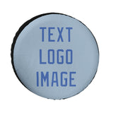 Custom Light Blue Sky Blue Truck Tires