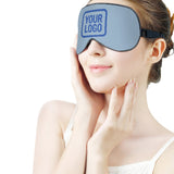 Custom Light Blue Sky Blue Sleep Mask