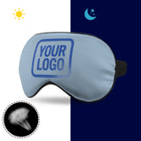 Custom Light Blue Sky Blue Sleep Mask