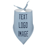 Custom Light Blue Blue Pet Scarf