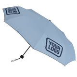 Custom Light Blue Blue Automatic Umbrella