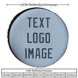 Custom Light Blue Blue Truck Tires