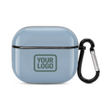 Custom Light Blue Blue Green AirPods Case (3rd Generation)