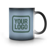 Custom Light Blue Blue Green Magic Mug