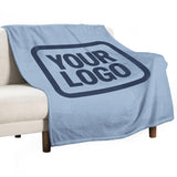 Custom Light Blue Blue Blanket