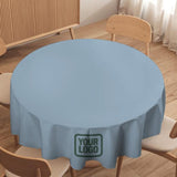 Custom Light Blue Blue Green Round Table Cloth