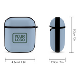 Custom Light Blue Blue Green AirPods Case