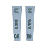 Custom Light Blue Blue Green Arm Sleeve