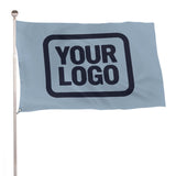 Custom Light Blue Navy Flag