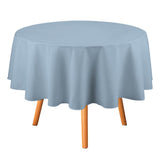 Custom Light Blue Light Blue Round Table Cloth