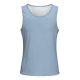 Custom Light Blue Light Blue Men's Tank Top