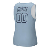 Custom Light Blue Light Blue Men's Tank Top
