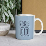 Custom Light Blue Light Blue Mug