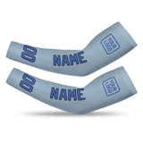 Custom Light Blue Sky Blue Arm Sleeve